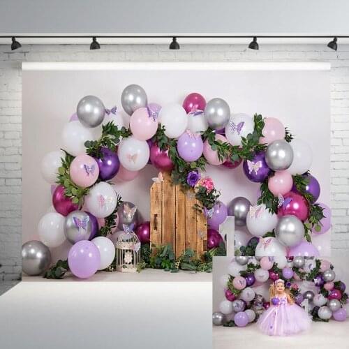 Vinyl Photography Backdrops Baby Shower Birthday Party Background Customized Children Photographic Backdrops For Photo Studio