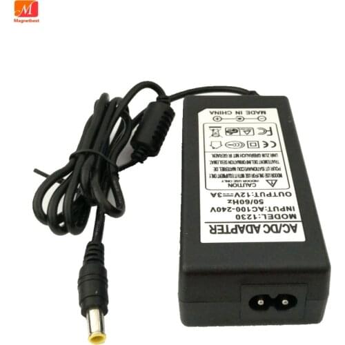 12V 3A 2A AC DC Power Adapter Charger for LG W1943S E1948S LCAP07F E2260 ADS-24NP-12-1 12024G LCD Monitor 6.5MM with pin inside