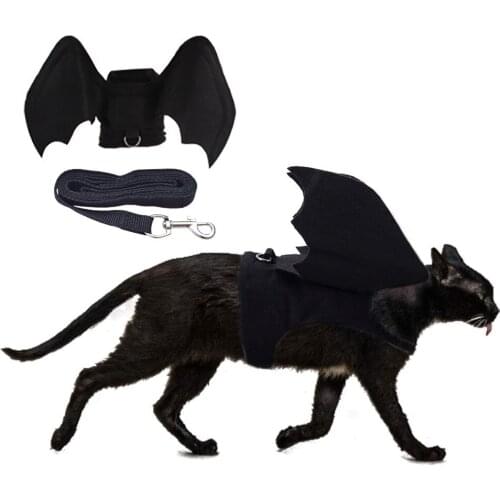 Cat Dog Bat Costume - Carnival Pet Costume Bat Wings Cosplay Dog Costume,Cat Costume for Halloween Party