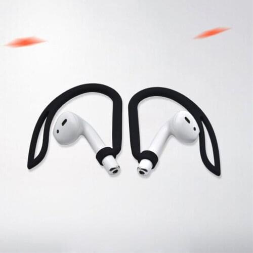 1pcs Silicone Ear Hook Loops Anti-lost Rope for AirPods Pro/2/1 Wireless Earphone Accessories Sports Jogging Earphone Clips
