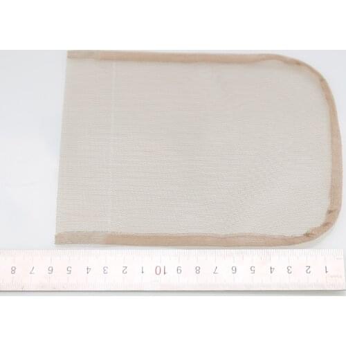 5*5 Lace Hairnet Net Real Hair Accessories Hand-woven Block Lace Closure Wig Cap Lace Cap