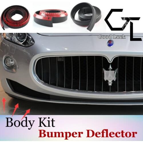 Motor Vehicle Refitting Accessories / Body Kit / Front & Wheel Trims Lip Tape For Maserati / Bumper Lip / High Quality
