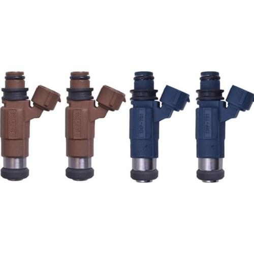 2Pcs INP-780 & 2Pcs INP-781 Fuel Injector Nozzles for Mazda Protege 1.8/2.0L Fuel Injectors 1999-2002 842-12285