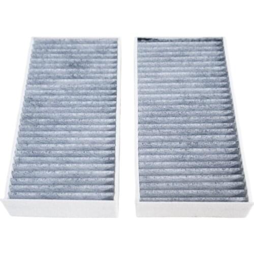 2Pcs Car Cabin Air Filters for BMW i3 2 F45/F46 220i/225i/218i JCW F54/F55/F56 Mini Cooper 2014 2015 64319321875