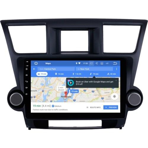 Car Multimedia Player For Toyota Highlander Kluger 2009 - 2013 Android Auto Spare Parts Accessories Styling Tuning MirrorLink