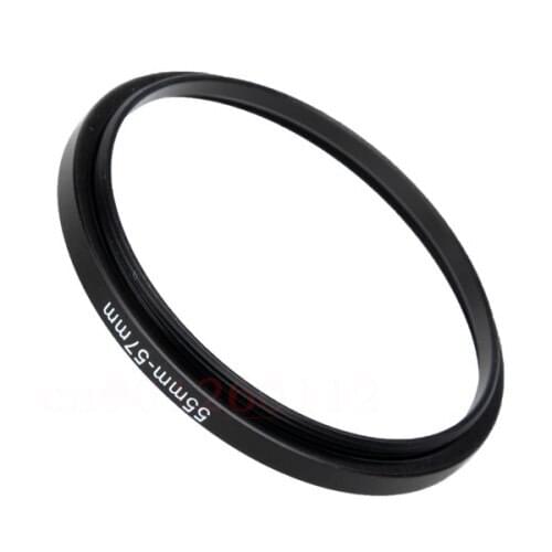 Free tracking number 55mm to 57mm 55-57 Lens Stepping Step Up Filter Ring Adapter