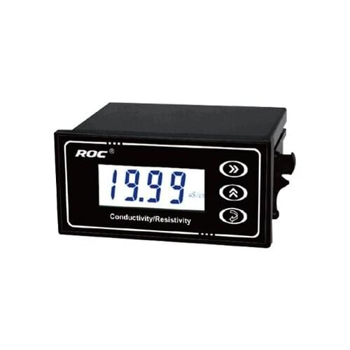 BRAND ROC 110V Industrial Online Conductivity TDS Temperature Transmitter Monitor Tester METER Analyzer 4-20mA SPDT relay output