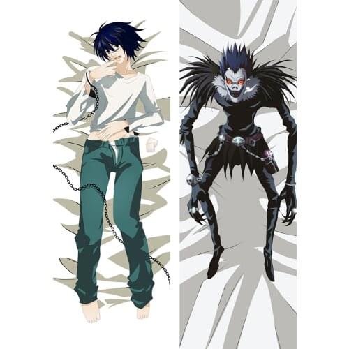 DEATH NOTE L Lawliet Ryuk Pillow Case Cosplay Dakimakura Hugging Body