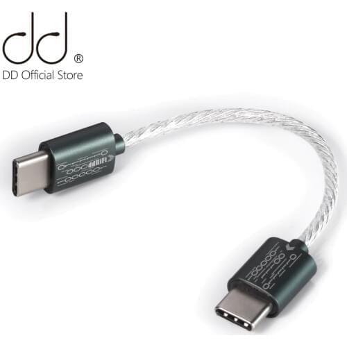 DD ddHiFi All-New Upgraded TC05 TypeC to TypeC Data Cable, Connect USB-C Decoders /Music Players with Smartphones/Computer