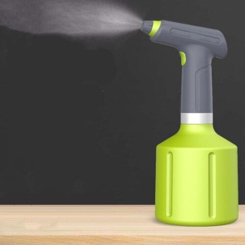 Creative Electric Green Plants Spray Bottle Household Automatic USB Charging Hand Sanitizer Sprayer Watering Can Garden Tools