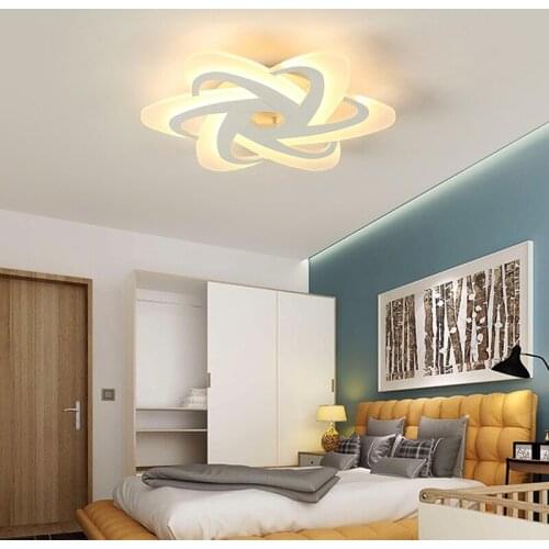 Creative Shaped Acrylic LED Ceiling Light Bedroom den restaurant office ceiling lamp Adjustable lighting