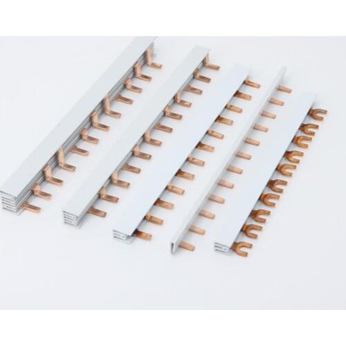 Copper Busbar for Distribution Box Circuit Breaker PIN TYPE MCB Connector Busbar connection breaker combing Terminals