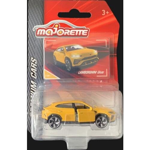 Majorette car 1/64 Lamborghini Urus Two doors can open Collection of die-casting simulation alloy model car toys