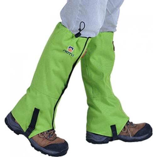 1 Pair Outdoor Snow Kneepad Skiing Gaiters Hiking Leg Protection Guard Sport Safety Waterproof Leg Warmers Sking Shoes Gaiters