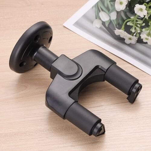 Wall Type Guitar Hanger Guitar Stand Black Guitar Hanger Musical Instrument Accessories Ukulele Guitar Holder GP201