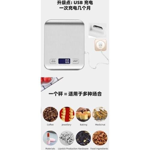 NEW 5000g 10Kg/0.1g LCD Portable Mini Electronic Digital Scales Pocket Case Postal Kitchen Jewelry Weight Balance Scale
