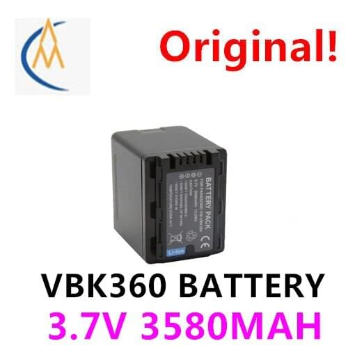 Original vbk360 hdc-tm90 SD60 T50 camera battery 3.7V, durable, long standby time The built-in protection circuit is safe