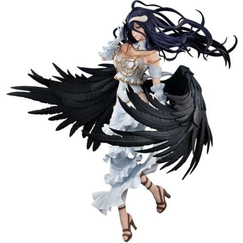 Pre-Sale Overlord Albedo Wing Ver Anime Figures Collectibles Model Toy Desktop Ornaments Pvc Model Cartoon Toy Anime Gifts