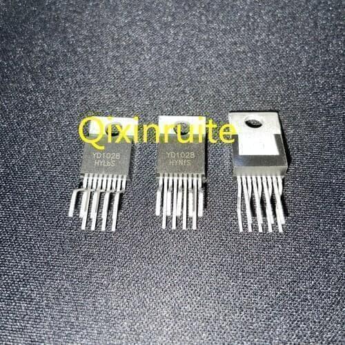 Qixinruite 10PCS/LOT 100% new original YD1028 TO 220-9 two channel audio power amplifier IC chip