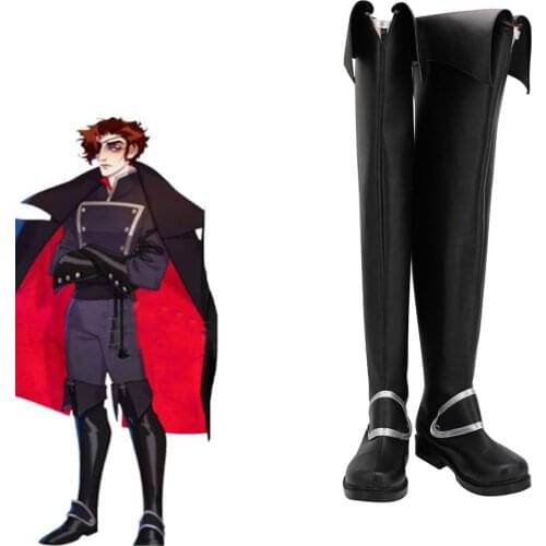 Anime The Arcana Julian Devorak Cosplay Shoes Boots Game he Arcana Julian Long Boots L321