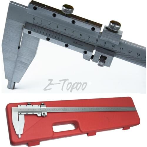 0-500mm Heavy duty vernier Caliper 500mm 20inch slider Vernier caliper measuring tools gauge with nib jaws