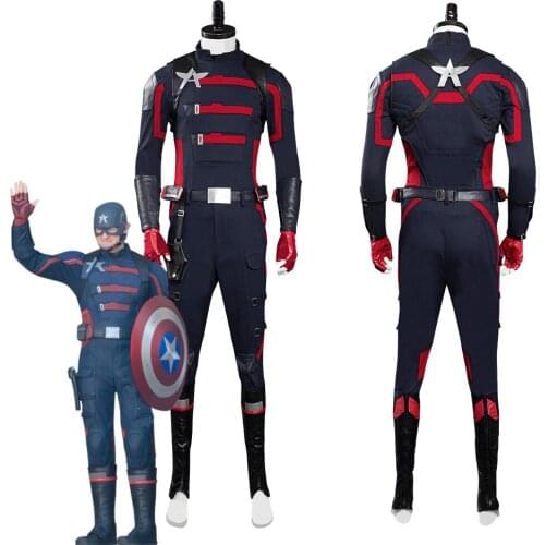 The Falcon and the Winter Soldier John Walker Cosplay Costume Outfits Halloween Carnival Suit