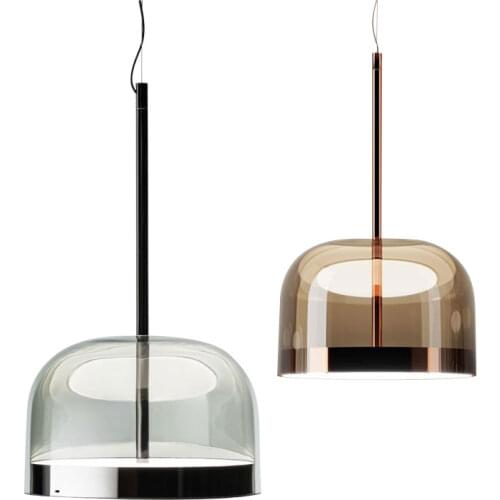 Post modern glass restaurant chandelier art bedside Bedroom Sofa designer model room Chandelier