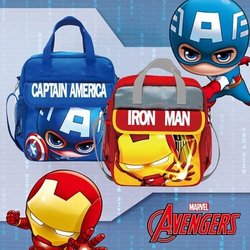 Original Disney Elementary School Student Crossbody Spider-man School Bag Tutorial Bag Large Capacity Tote Bag Marvel New