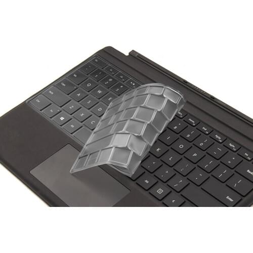 XSKN for Microsoft Surface Pro 5 Type Cover Keyboard Skin Clear TPU Translucent Dust-proof Keyboard Proector Sticker Film