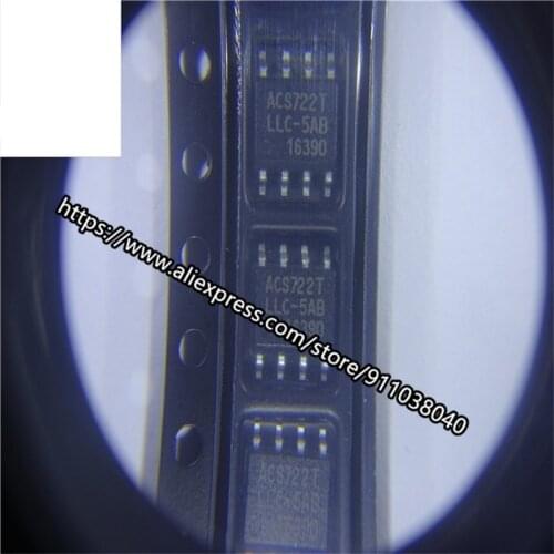 1PCS-10PCS/LOT 100% New&original In Stock ACS722LLCTR-05AB-T ACS722TLLC-05AB SOP-8