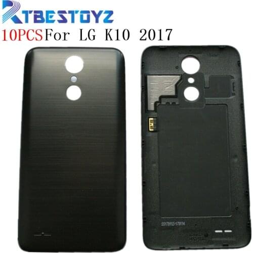 10PCS/Lot Original New Housing Battery Cover Rear Back Panel Door With NFC+Logo For LG K10 2017 M250 M250N M250E M250DS
