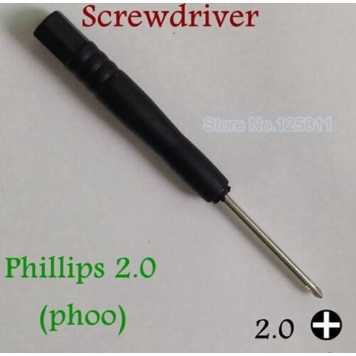 100pcs/lot #00 ph00 phillips 2.0 screwdriver call phones tools for PC and mobile phone