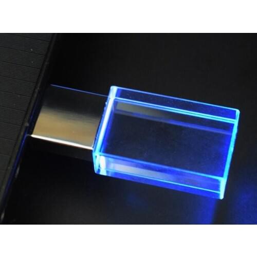 2ydream (10pcs free logo) flash crystal USB 2.0 flash drive 4GB 8GB 16GB 32GB 64GB USB FLASH DRIVE