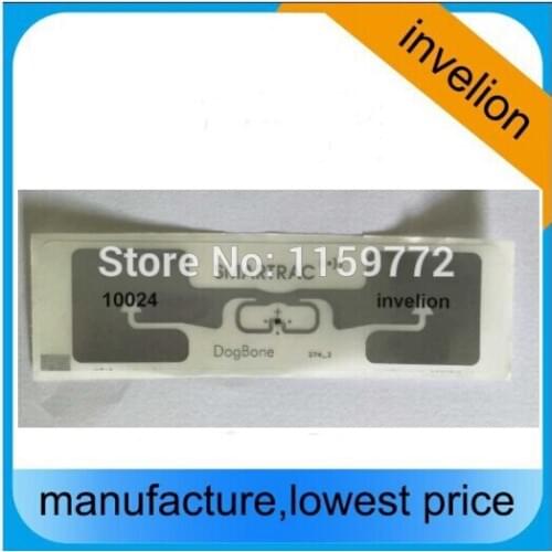 860-960 MHz dogbone RFID label formarathon rfid timing system
