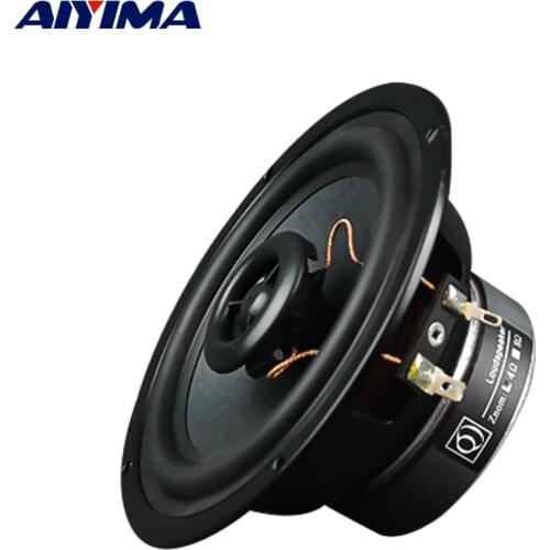 AIYIMA 1Pcs 5 Inch Coaxial Speaker Driver Hifi Music Ceiling Audio Loudspeaker 4 Ohm 25W Fixed impedance Full Range Speaker