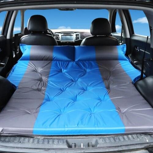 Car Automatic Air Bed SUV Trunk Travel Air Bed SUV Air Mattress Camping Portable Outdoor Mattress Car Accessories