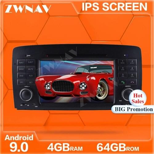 Android 9 screen Car Multimedia Player For Benz R W251 2006 2007 2008 2009 2010 2011 2012 GPS Navi Audio Radio stereo head unit
