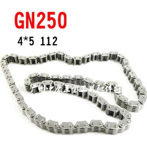 Motorcycle timing chain small roller Tank transmission spare 4*5-112L for Suzuki GN250 GZ250 DR250 SP250 GN GZ DR SP 250 250cc