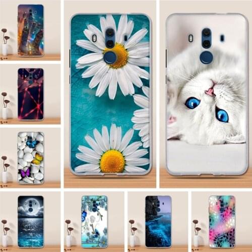 For Fundas Huawei Mate 10 Pro Case Cover For Huawei Mate 10 Pro Case Soft TPU Silicone Cover For Huawei Mate 10 Pro Case Coque