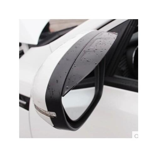Higher star 2pcs car Side Door Mirrors visor,Rearview Sun Rain Guard Shield Deflector for Kia sportage 2010-2017