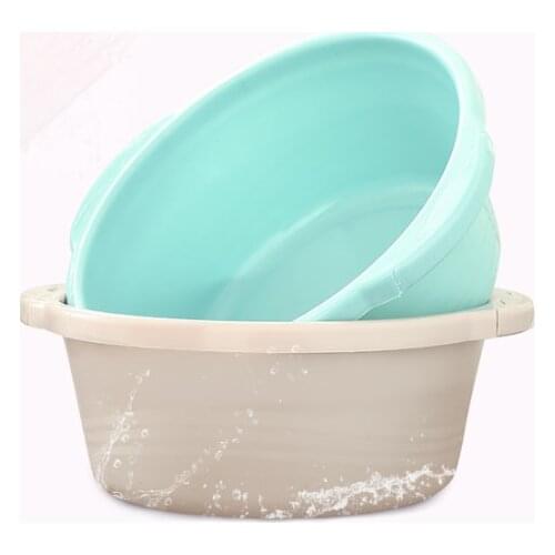 Laundry basin Wash basin thickened adult washbasin plastic basin baby student dormitory foot basin