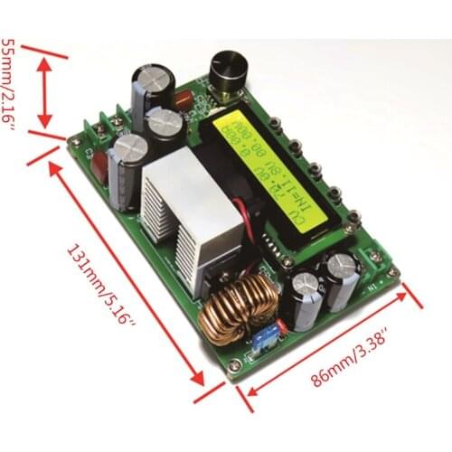DPX800S DC-DC NC CV CC Booster Module Boost 12V~120V 0-15A Adjustable MPPT