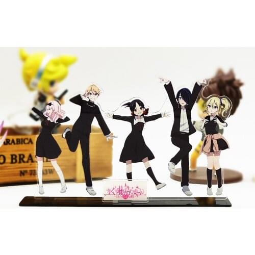 Kaguya-sama: Love is War acrylic stand figure model plate holder topper anime Tensai tachi no Renai Zunousen Miyuki Chika Ai