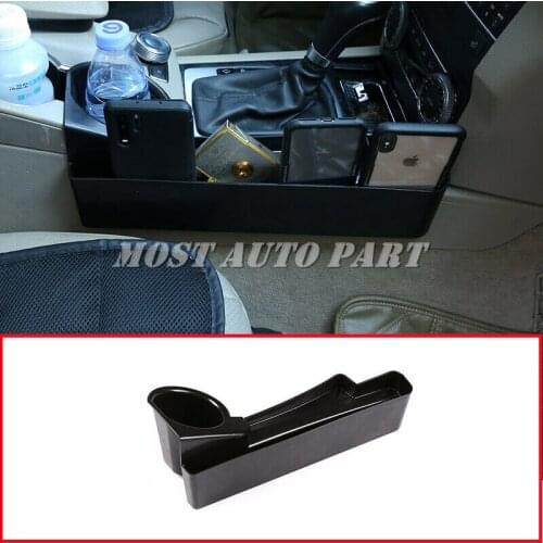 ABS Plastic Interior Seat Gap Storage Box Tray Container For Mercedes Benz GLK X204 2013-2015 1pcs Car Decoration Car Trim