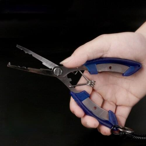 Mini Luya Pliers Unhooking Device Cutting Pliers Multifunctional Stainless Steel Fishing Pliers