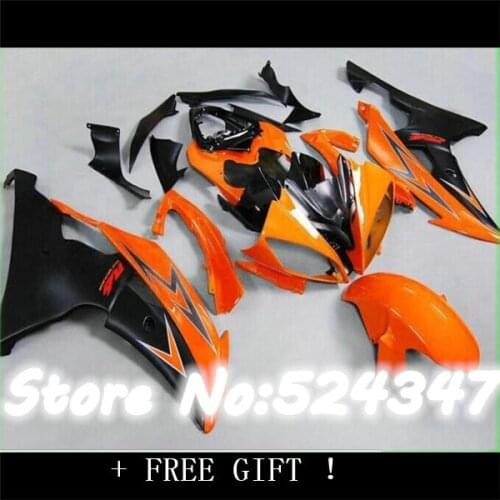 Fei-Road motorcycle body fairings kit for 2003 YZFR6 2004 2005 YZF R6 03 04 05 YZFR600 orange black fairing bodywork part