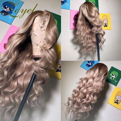 Zoyel Synthetic Lace Front Wig Straight Lace Front Wig 13X4 Synthetic Wig Ombre Blonde Wigs For Black Women Blonde Wig