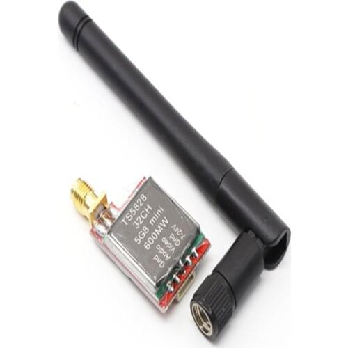 Taidacent 27dbi 32CH Immersion 5.8 ghz 600mw Transmitter FPV Wireless Video Sender Ts5828 Transmitter