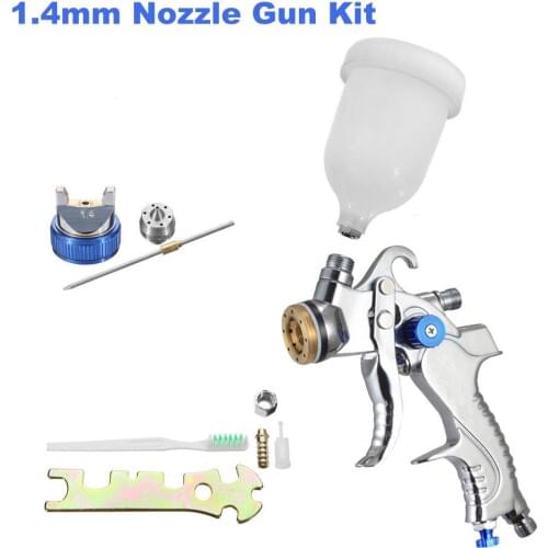 WAERTA G2008 Spray Gun Hand Manual Spray Gun Nozzle 1.4mm Paint Spray Gun Nozzle Kit Set