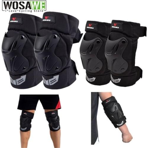 Adjustable Straps Sports Knee Elbow Pads EVA Protector Cycling Motorcycle Ski Snowboard Bike Volleyball Brace Support